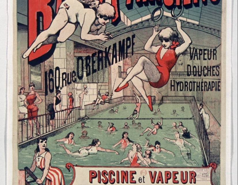 Un piscine Parisienne parfaitement adaptée aux cours de natation