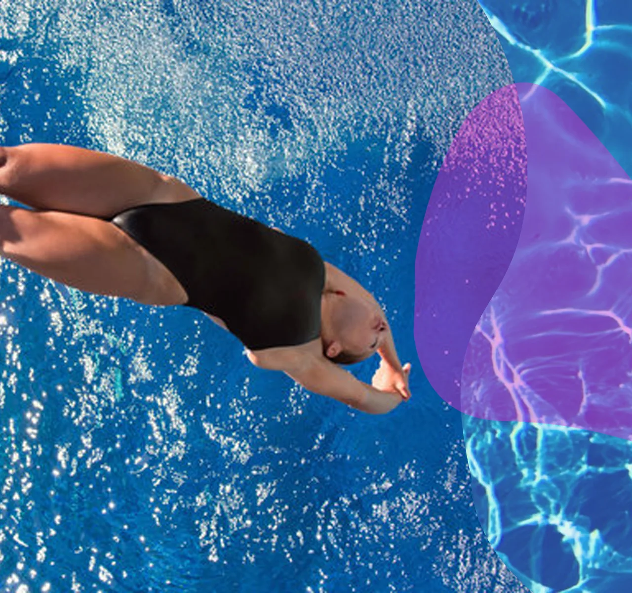 femme qui plonge dans bassin Ladyswim Paris